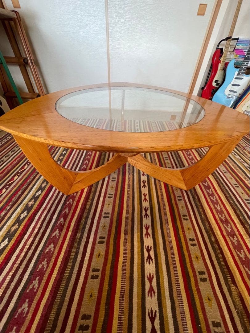 コーヒーテーブル　ガラス