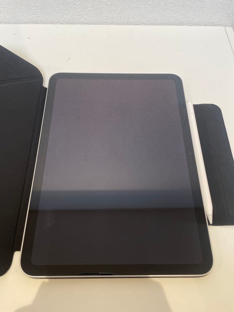 【美品】Apple iPad シルバー + Apple Pencil + ケース