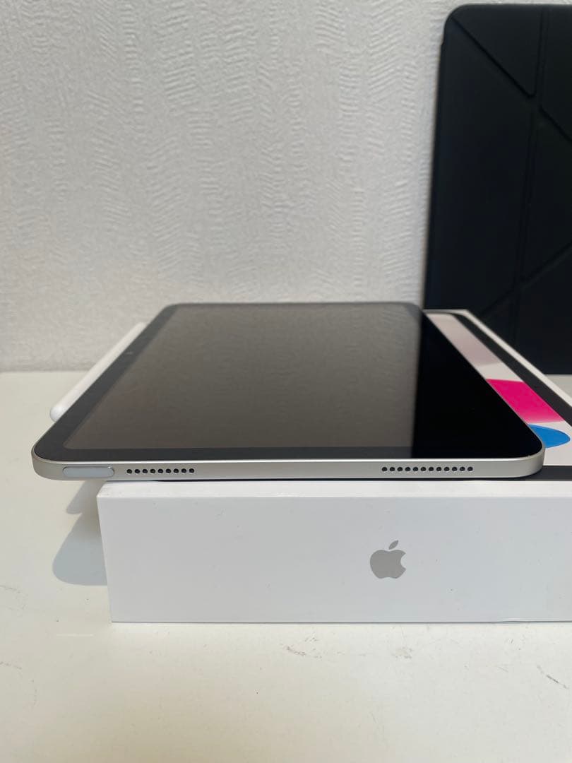 【美品】Apple iPad シルバー + Apple Pencil + ケース