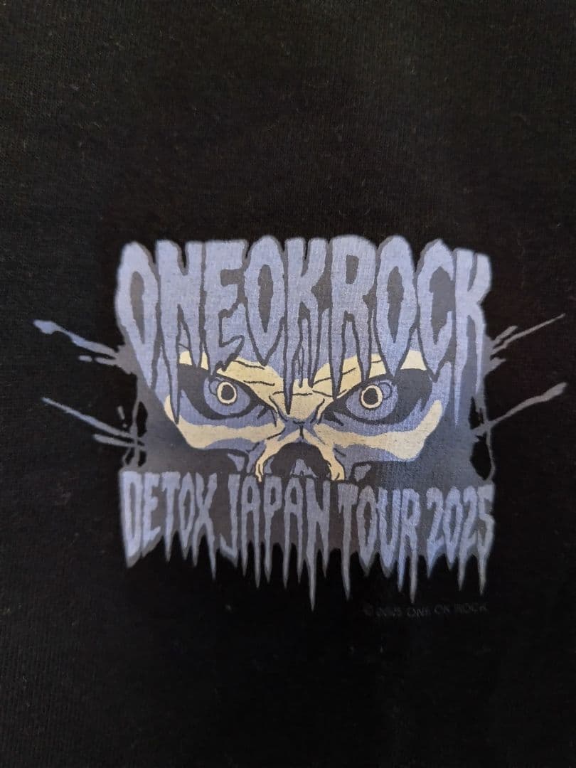 ONE OK ROCK ワンオク 2025 DETOX JAPAN Tシャツ L