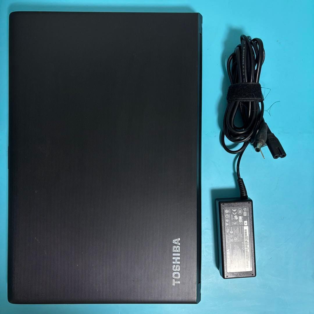 メモリ8GB★Core i5＆爆速SSD【オフィス付】東芝ノートPC★動作良好★