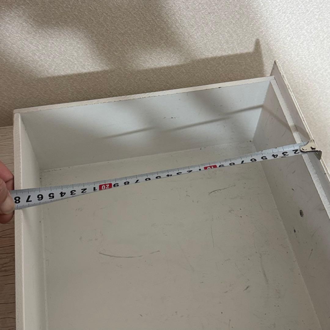 ラフィネ 5段キャビネットチェスト 収納 シャビー 白家具 アンティーク