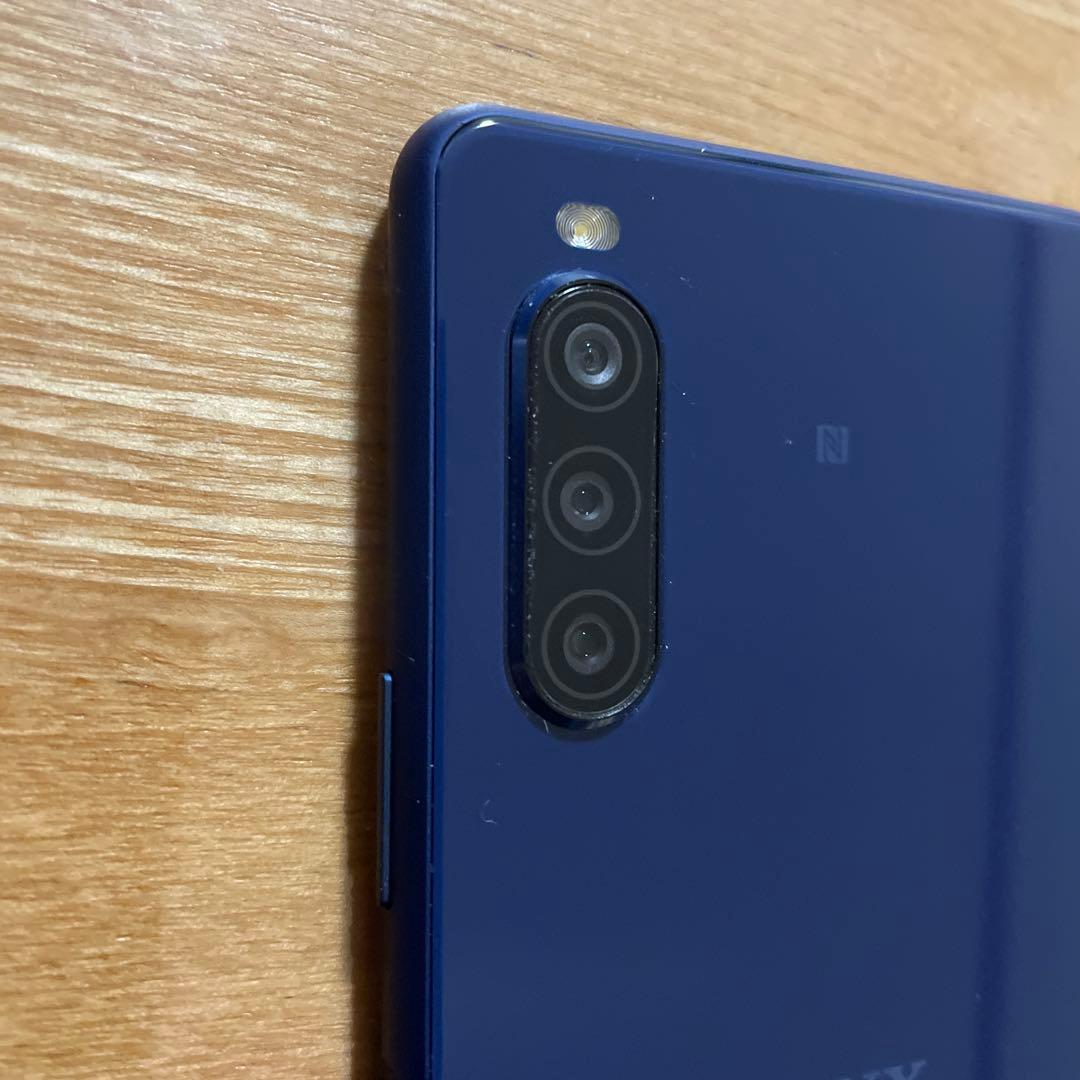SIMロック解除 Y!mobile Xperia 10 II ブルー本体