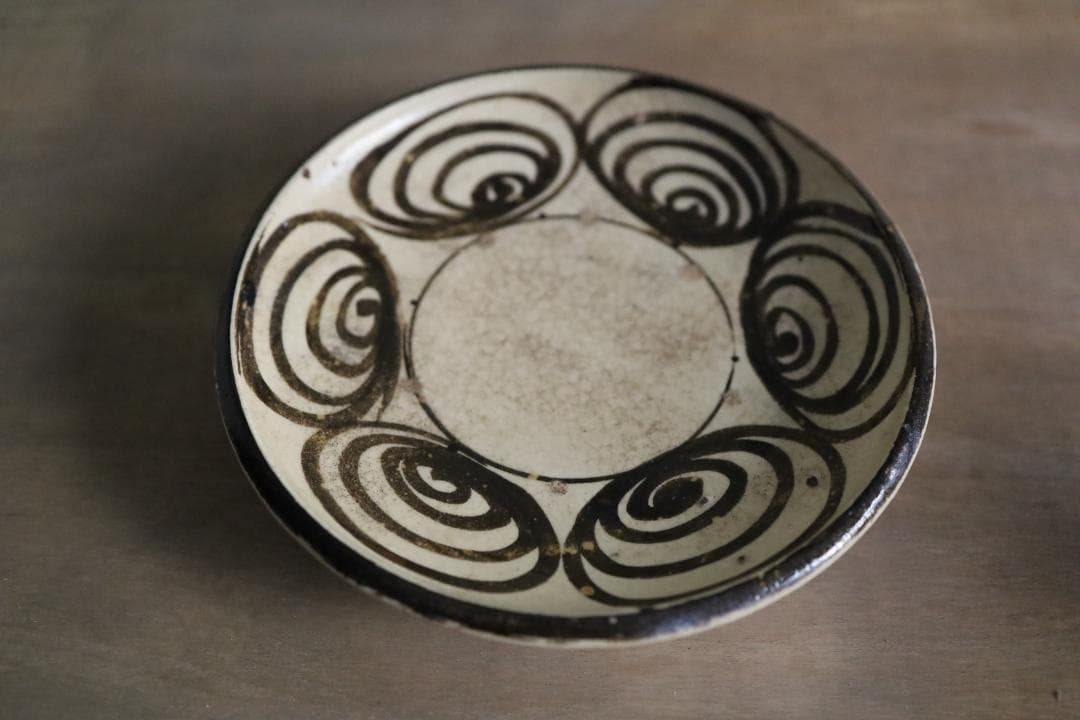 Japanese Vintage Vessel 江戸~ 器 瀬戸美濃焼 _馬の目