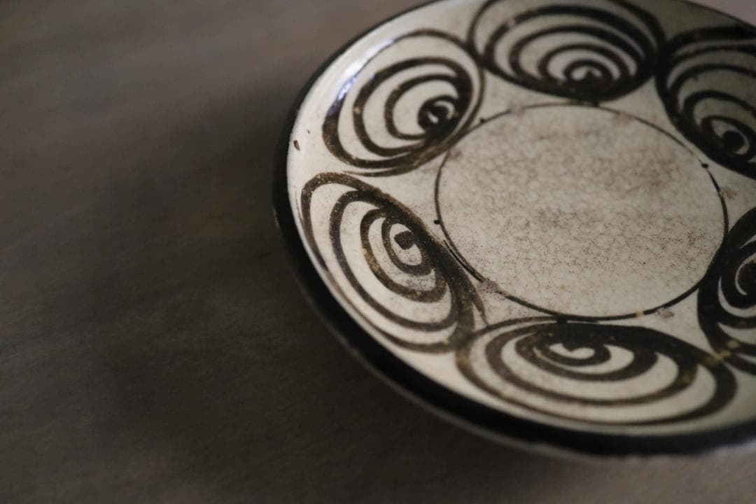 Japanese Vintage Vessel 江戸~ 器 瀬戸美濃焼 _馬の目