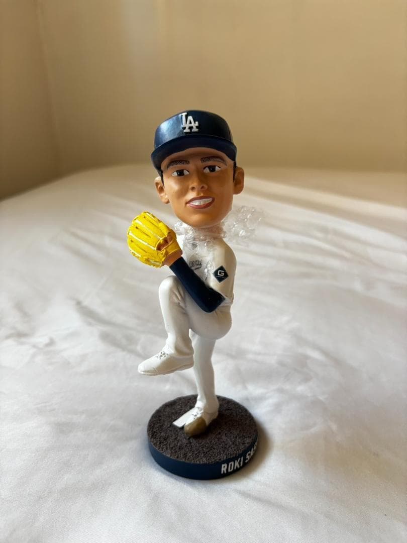 8/4来場者限定 ロサンゼルス ドジャース 佐々木朗希 ボブルヘッド