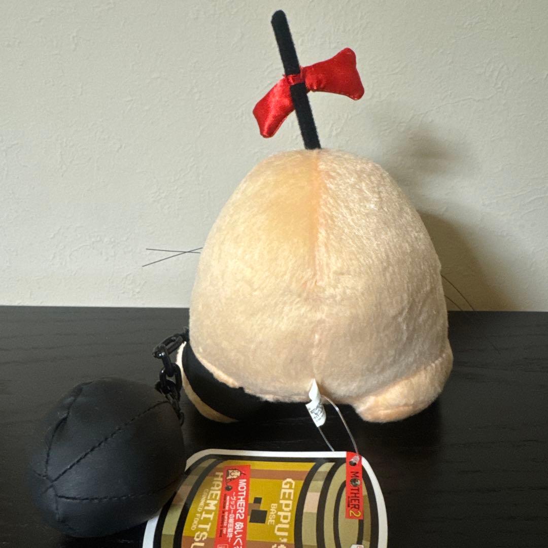 【タグ付き】MOTHER2 ゲップーの秘密基地 どせいさん ゴムひも付ぬいぐるみ