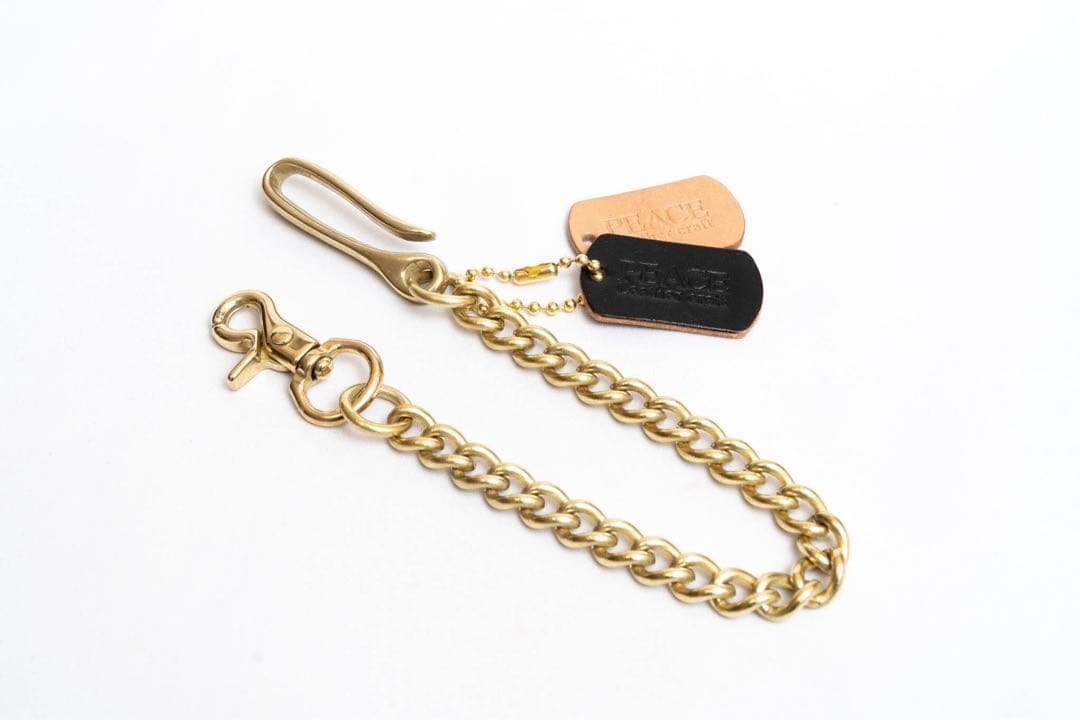 PEACE Leather craft トラッカーウォレット　43,000円超