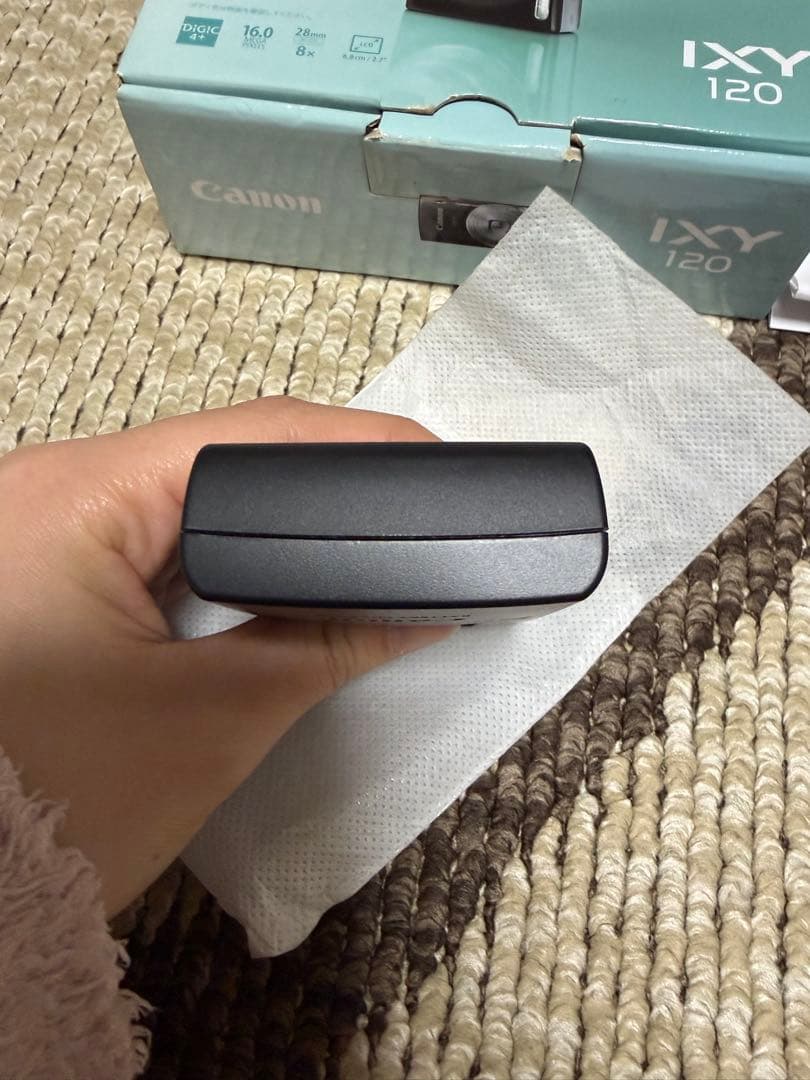 【極美品・完動品】Canon IXY 120 デジカメ　黒