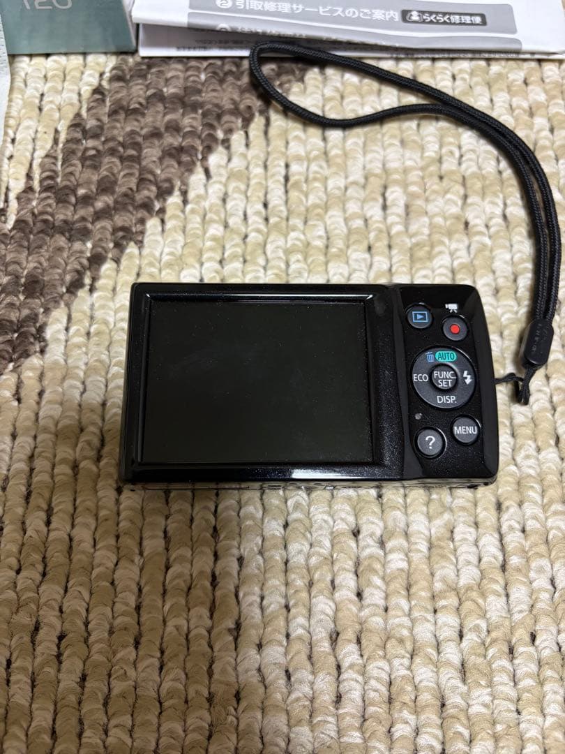 【極美品・完動品】Canon IXY 120 デジカメ　黒