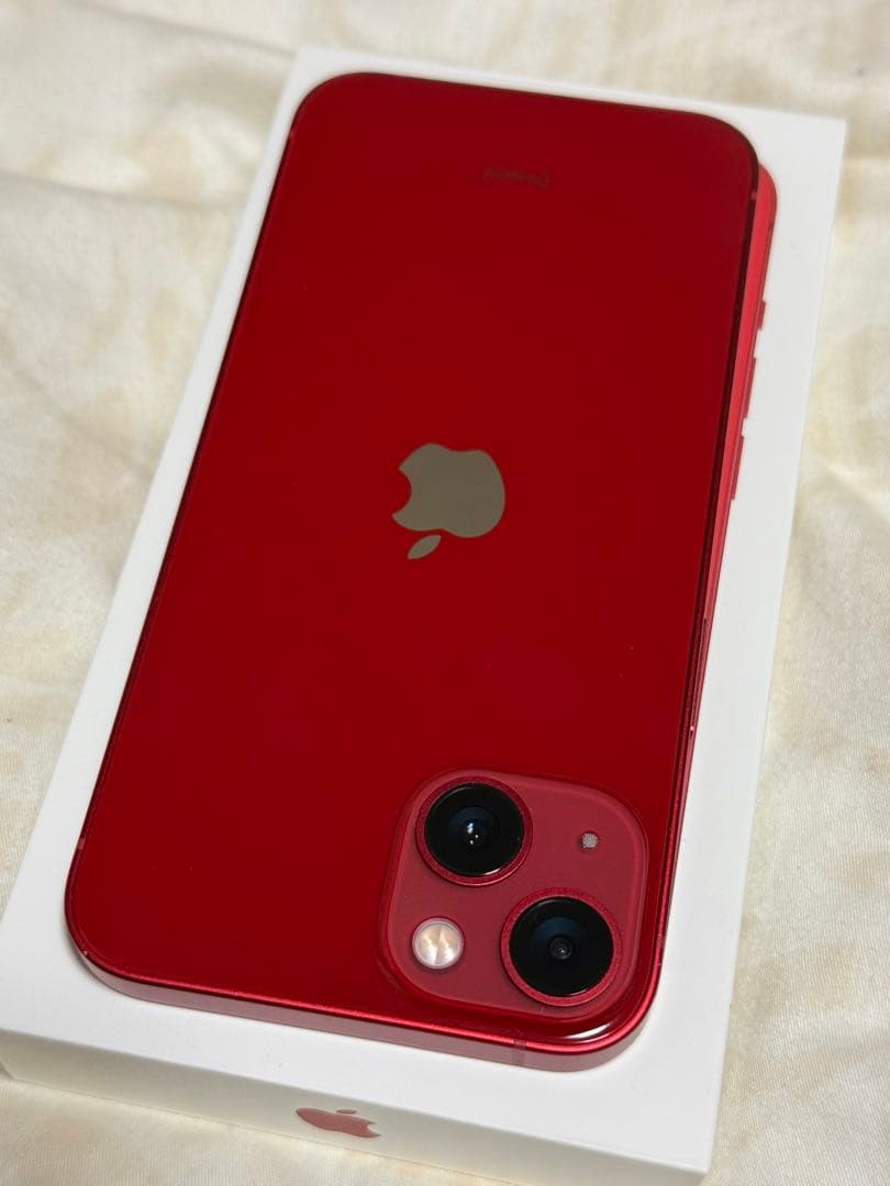 iPhone 13 256GB Red バッテリー90% SIMフリー