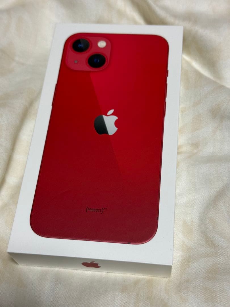 iPhone 13 256GB Red バッテリー90% SIMフリー