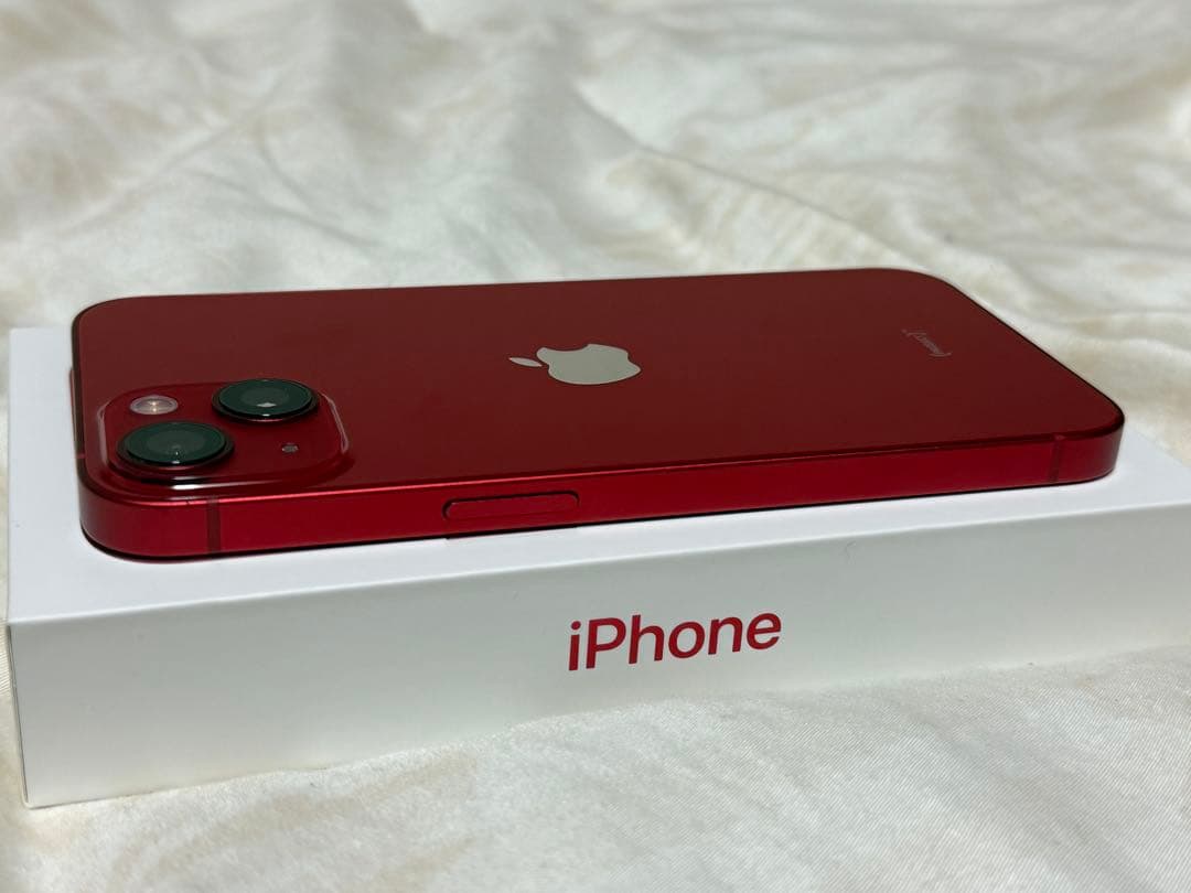 iPhone 13 256GB Red バッテリー90% SIMフリー