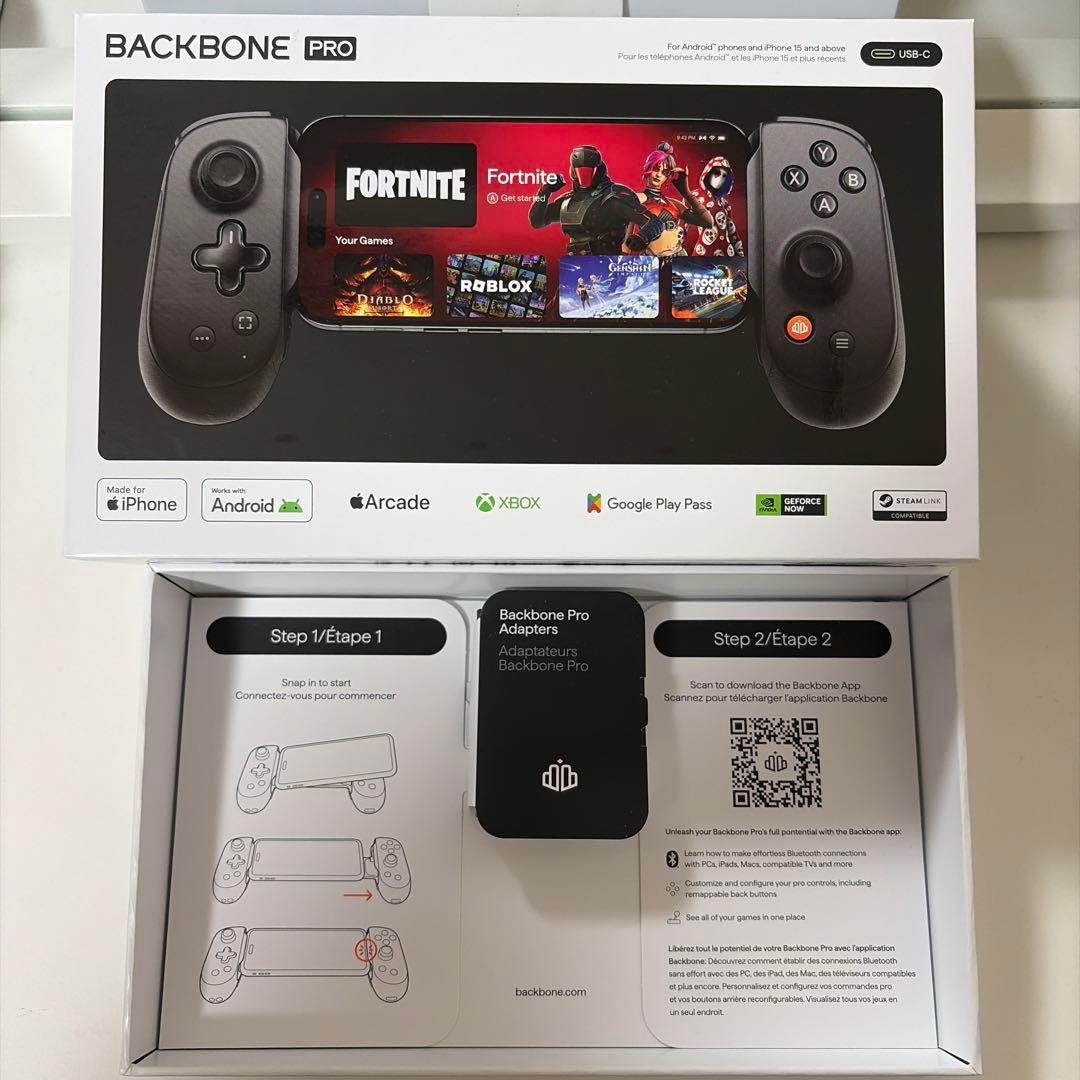 BACKBONE PRO（USB-C）通常デザインモデル　ゲームコントローラー
