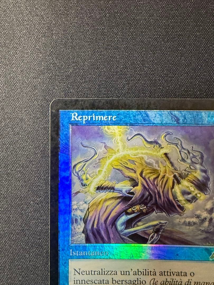 ＭＴＧ　もみ消し　スカージ　旧枠　イタリア語　foil 2枚　サインド