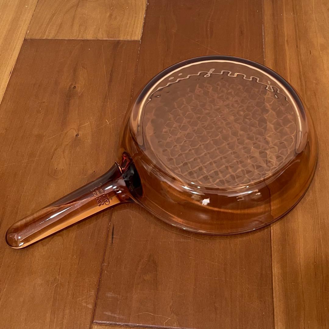 ビジョンVISION　超耐熱ガラス　両手鍋　蓋兼グラタン皿　フライパン　3セット