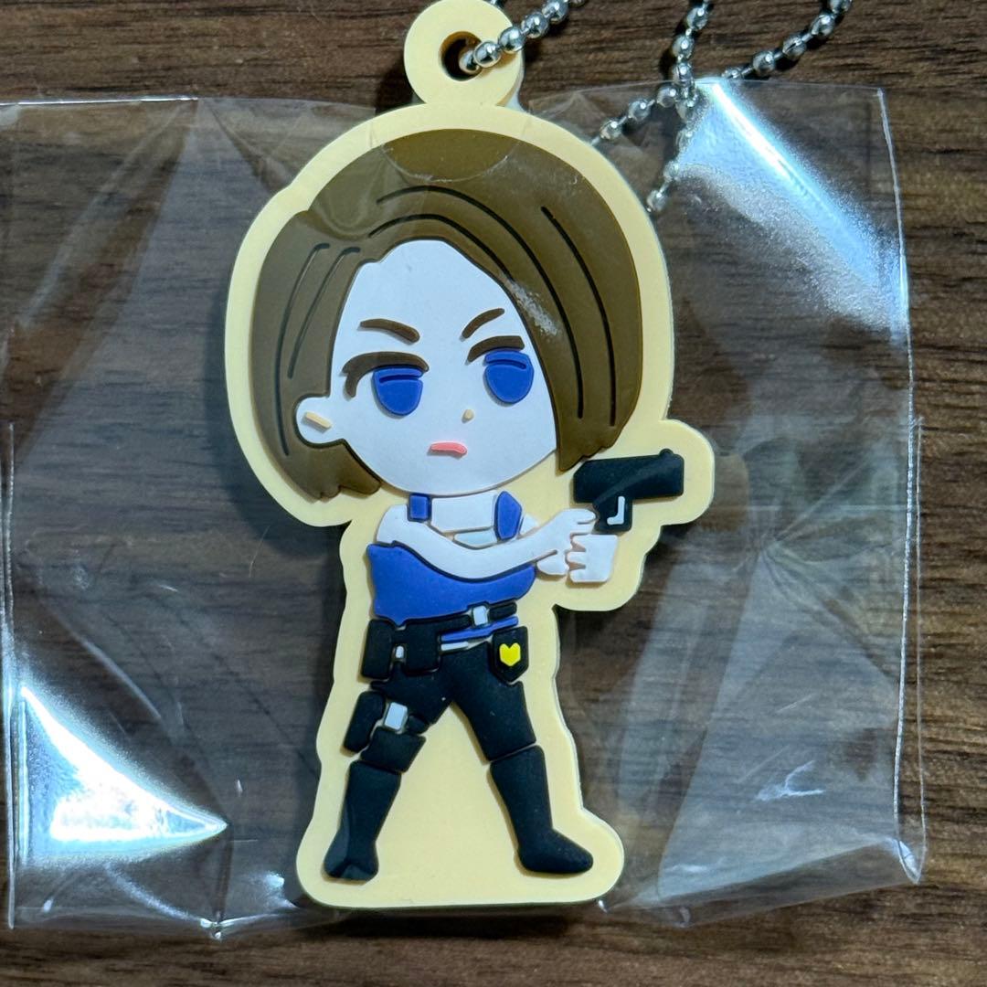 バイオハザード 30周年 アイシングクッキー風 ラバーキーホルダー 6種セット