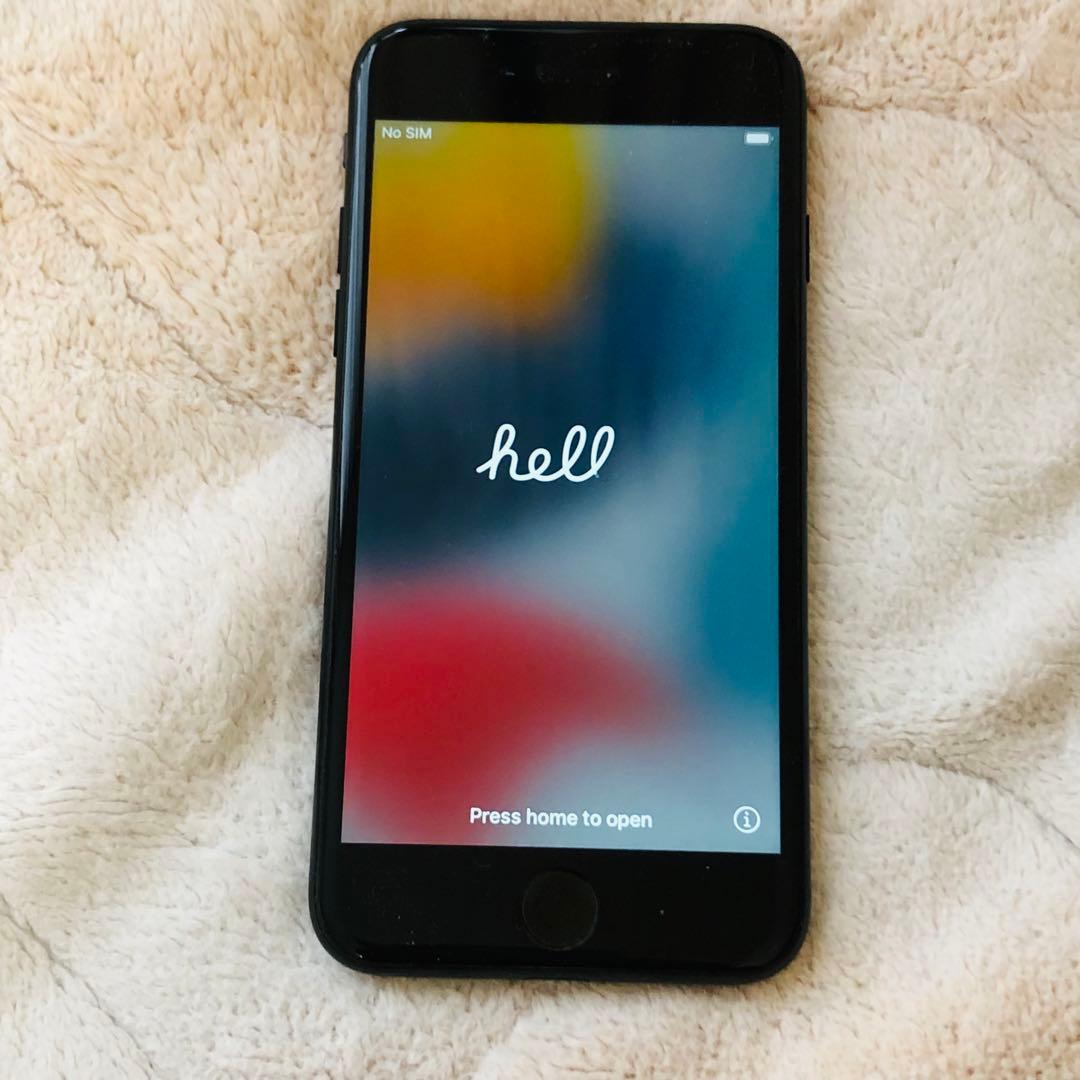 Apple iPhone7 ジェットブラック 128GB　SIMフリー