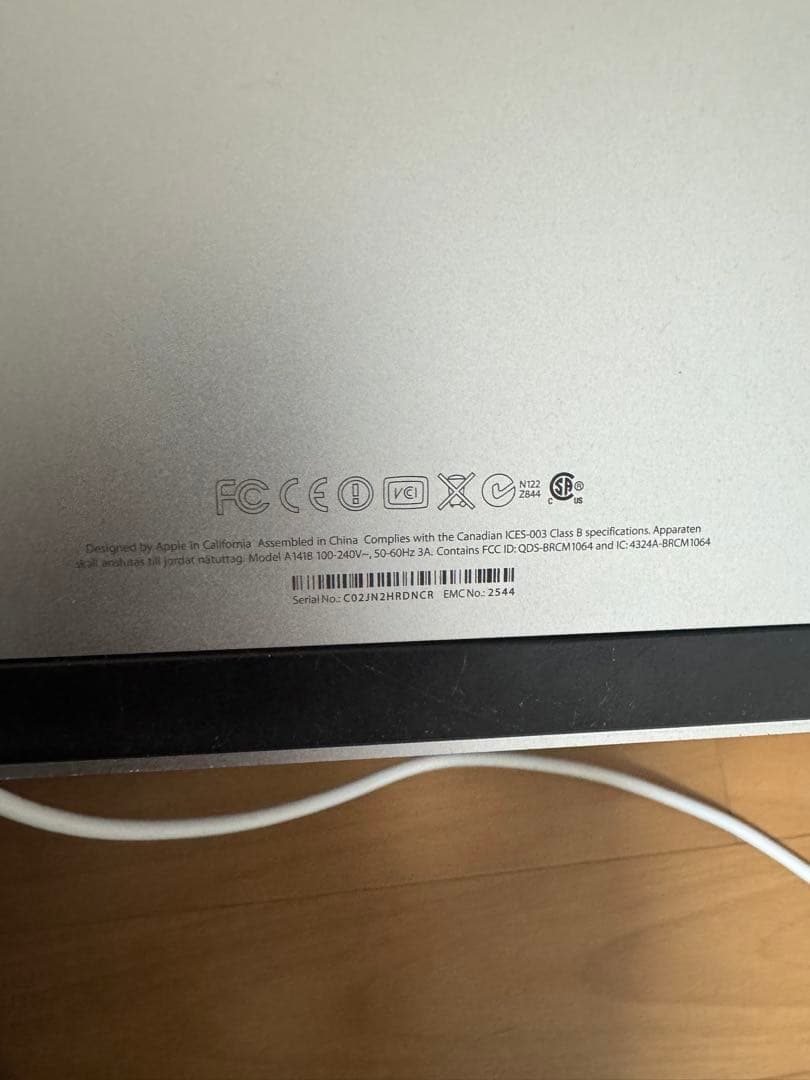 Apple アップル iMAC A1418