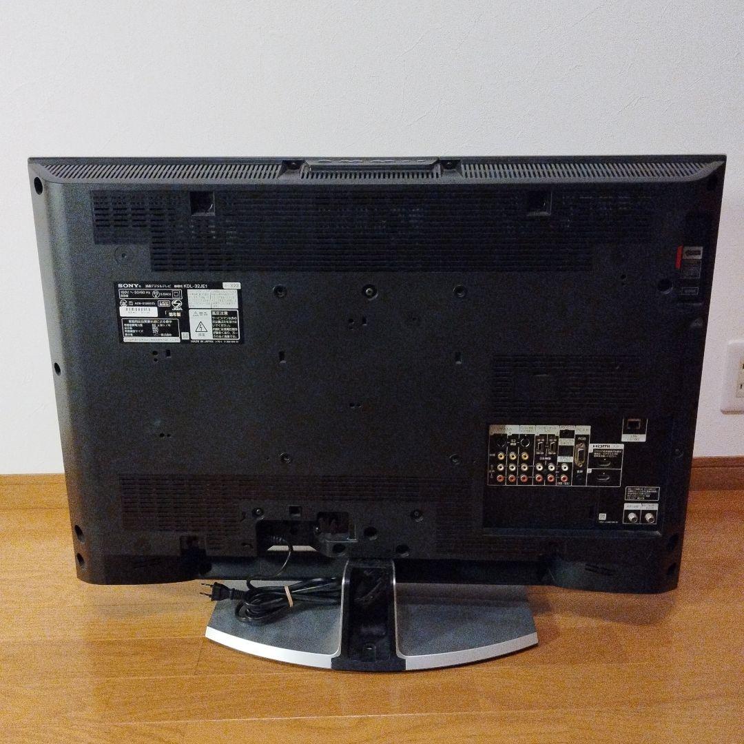 SONY 32V型 液晶テレビ KDL-32JE1 2008年製 リモコン付 ⑥