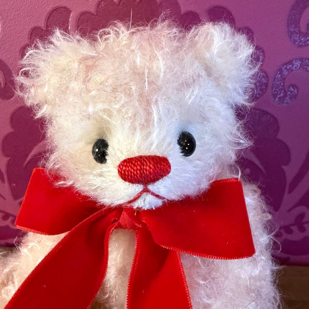 作家物　最高級エクセレントロングラティニティーチップモヘア　テディベア　21cm