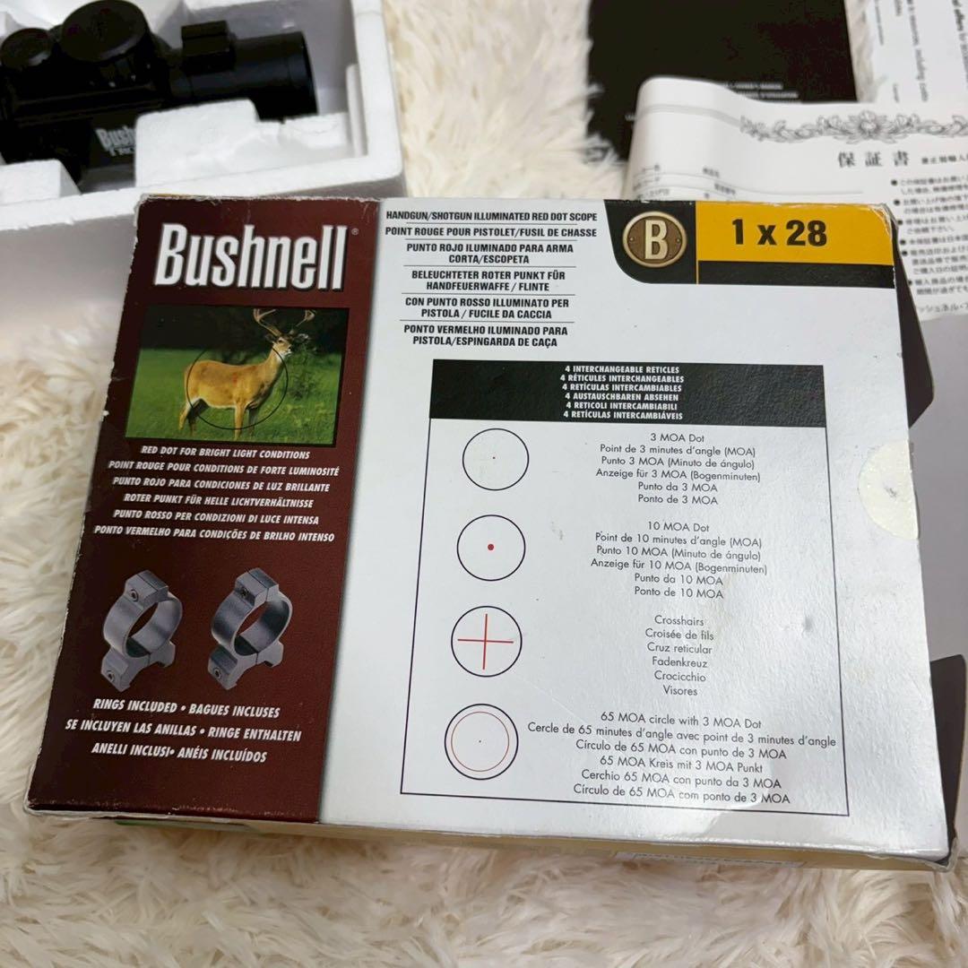 Bushnell ブッシュネル Trophy 1×28 ダットサイト