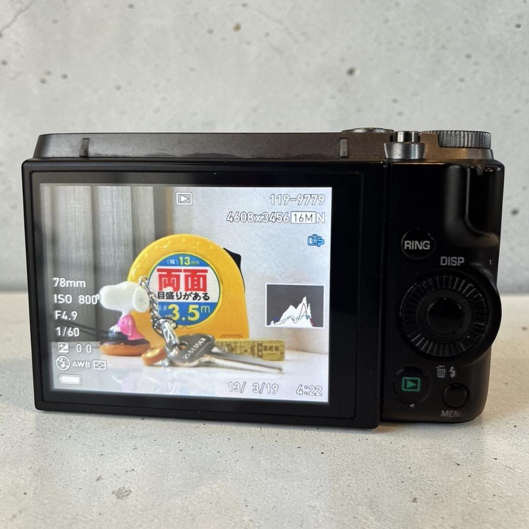 【人気色ブラック】 CASIO EXILIM EX-ZR1100 美品