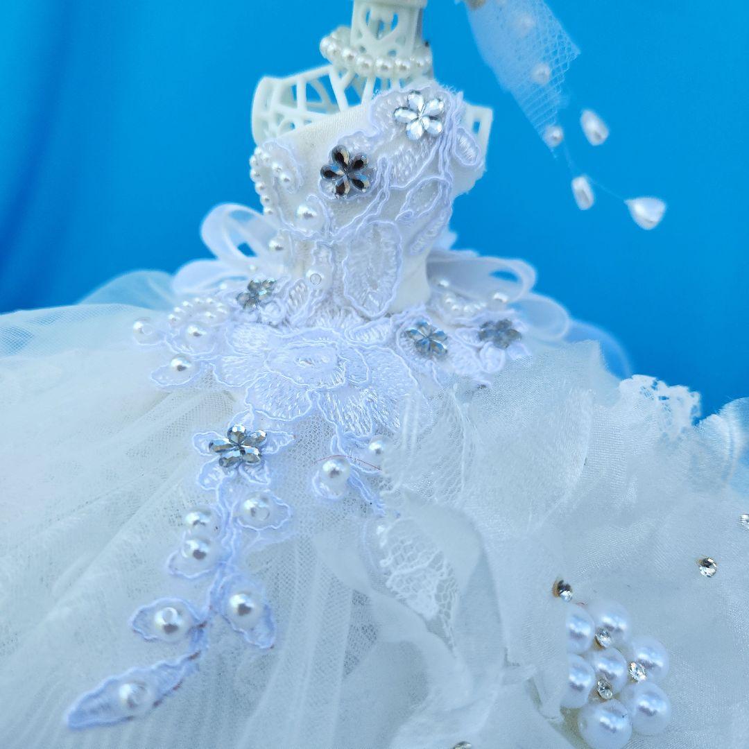 ミニチュアウェディングドレス23