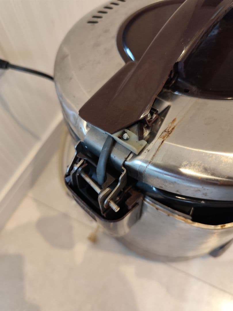 ジャンク RR-100VQ(DB) 10合 ガス炊飯器 こがまる 都市ガス用