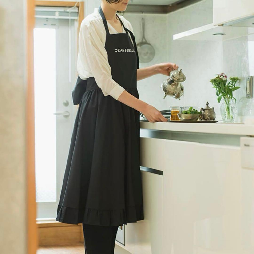 【美品】DEAN & DELUCA × BEAMS COUTURE エプロン