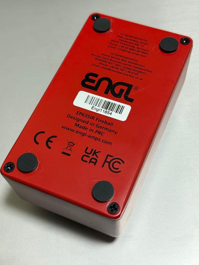 ギター ENGL Fireball IR preamp pedal (EP635)