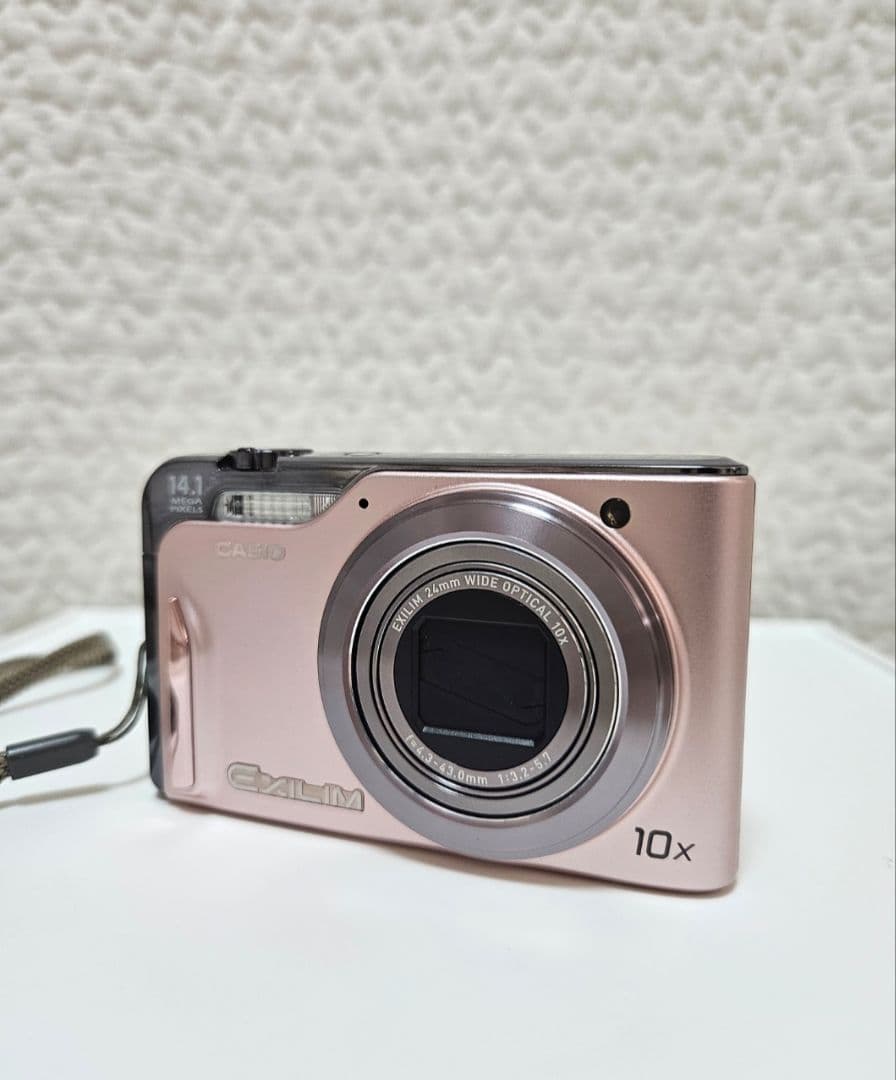 極美品✨CASIO EXILIM EX-H15 スマホ転送 ピンク カメラ