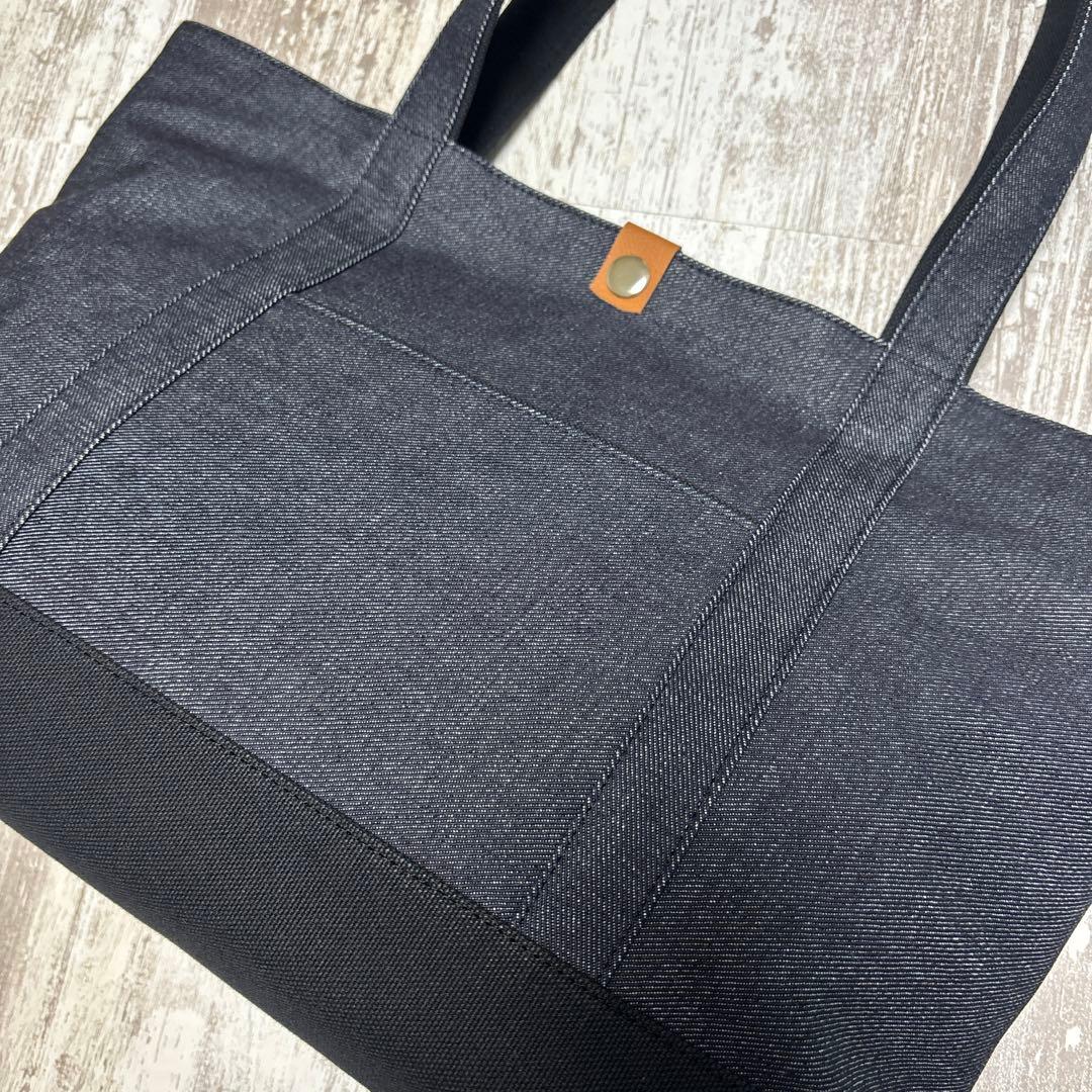 トートバッグLSワイド【岡山デニム×倉敷帆布】