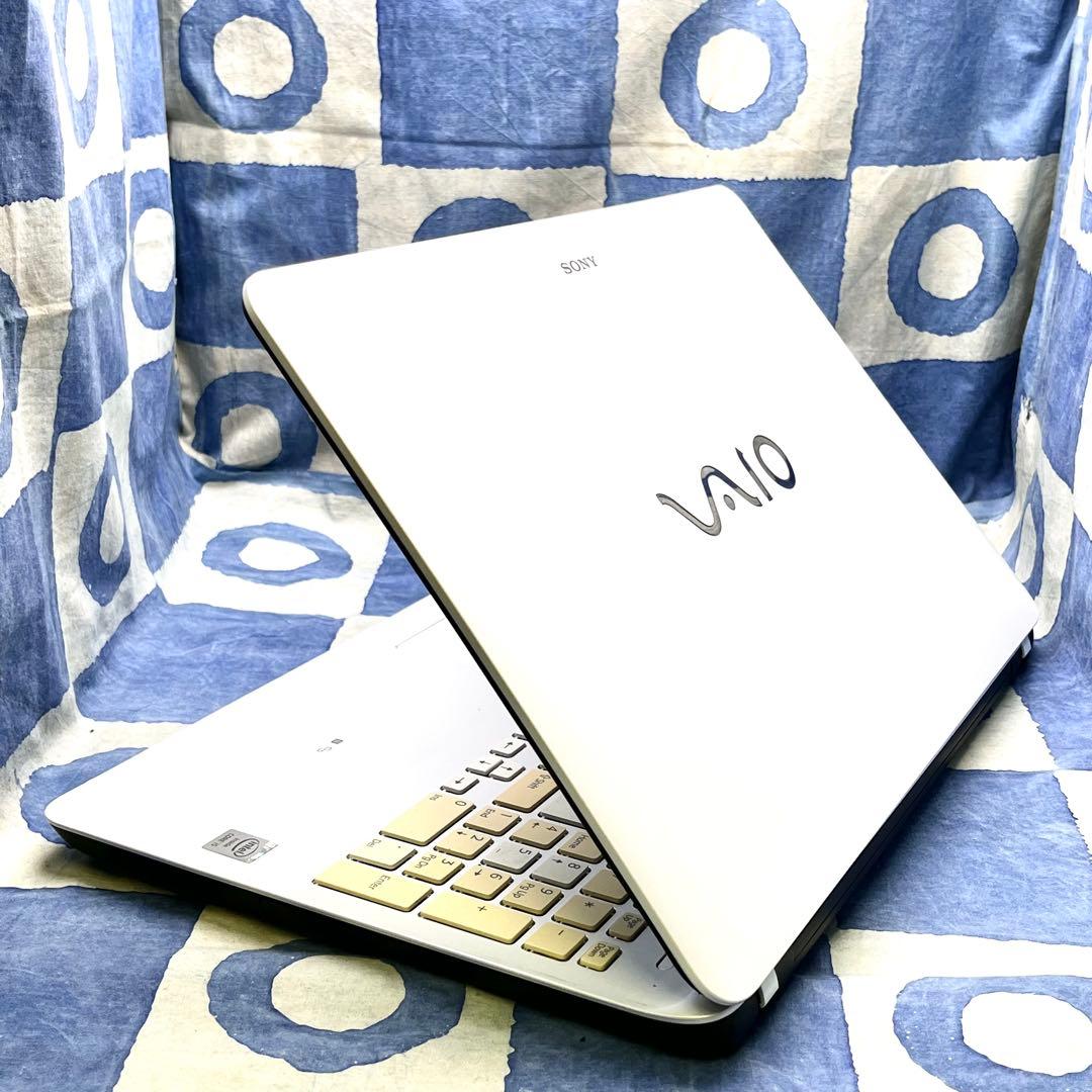 人気VAIO♡大容量HDD1TB☆i5☆美しい白♪ブルーレイ&カメラ！Win11