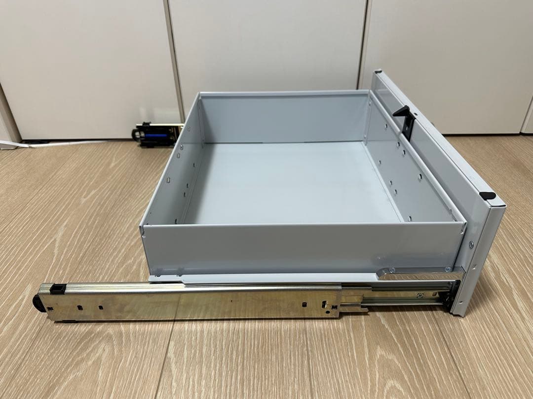 USMハラー純正品 エクステンションシェルフ一式(ソフトクローズ/ライトグレー)