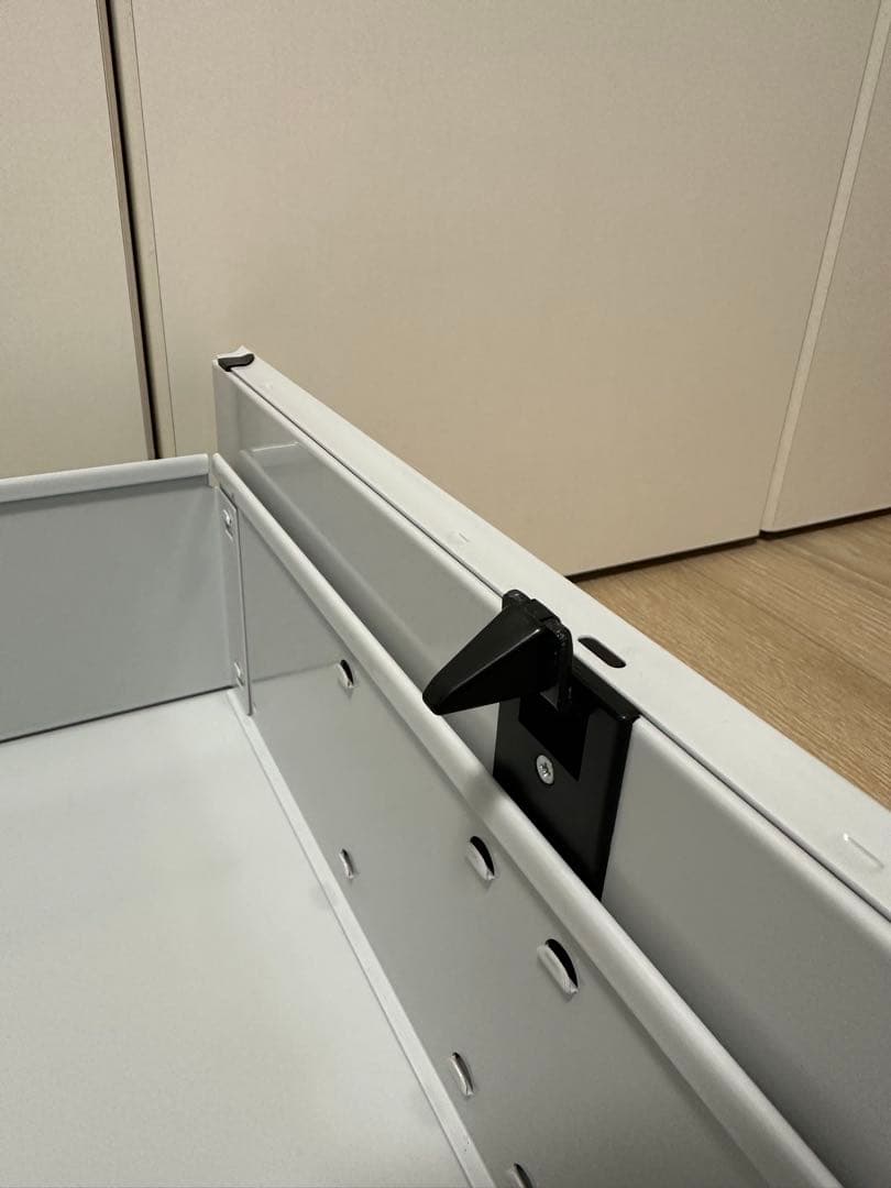 USMハラー純正品 エクステンションシェルフ一式(ソフトクローズ/ライトグレー)