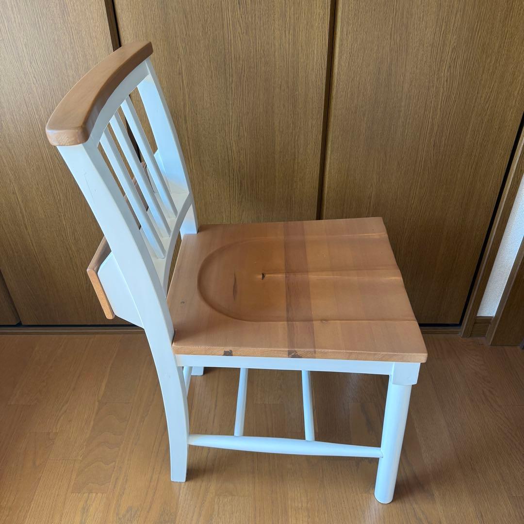 フレンチシャビーテイスト家具シリーズ Lilium ダイニングチェア 2脚目