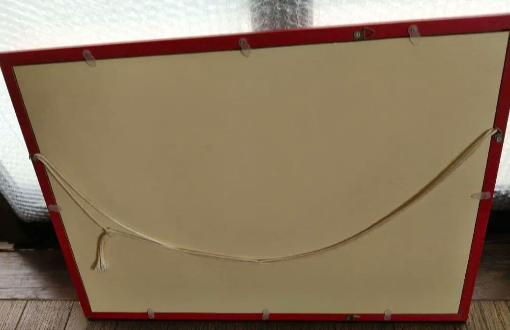 ミッキーマウス ジグソーパズル 完成品全体的に状態悪い