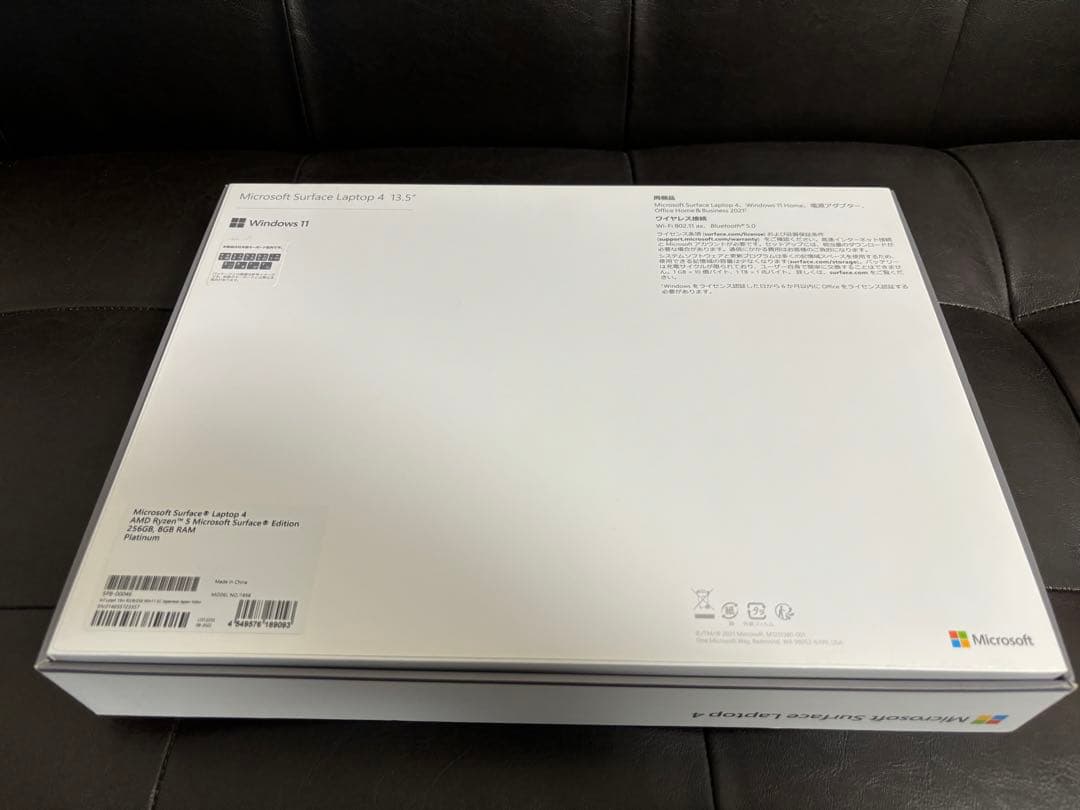 【美品】Microsoft Surface Laptop 4 256GB