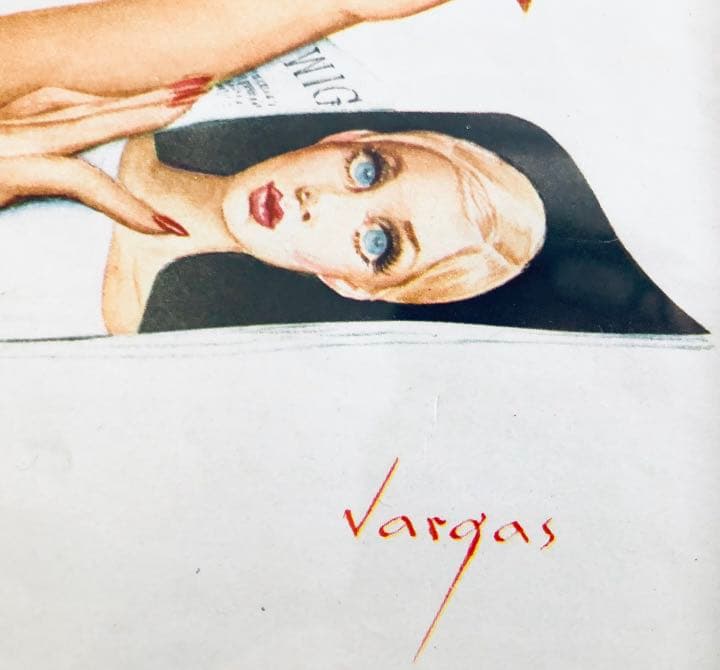 ツイギー＊アルベルト.バルガス＊Varga Girl＊バーガスガール＊ビンテージ