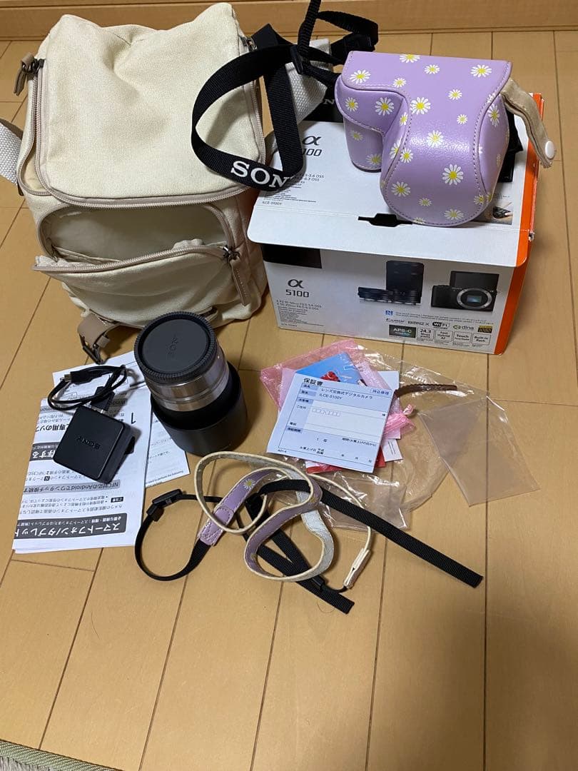Sony α5100 ミラーレス一眼 カメラセット　ダブルレンズキット