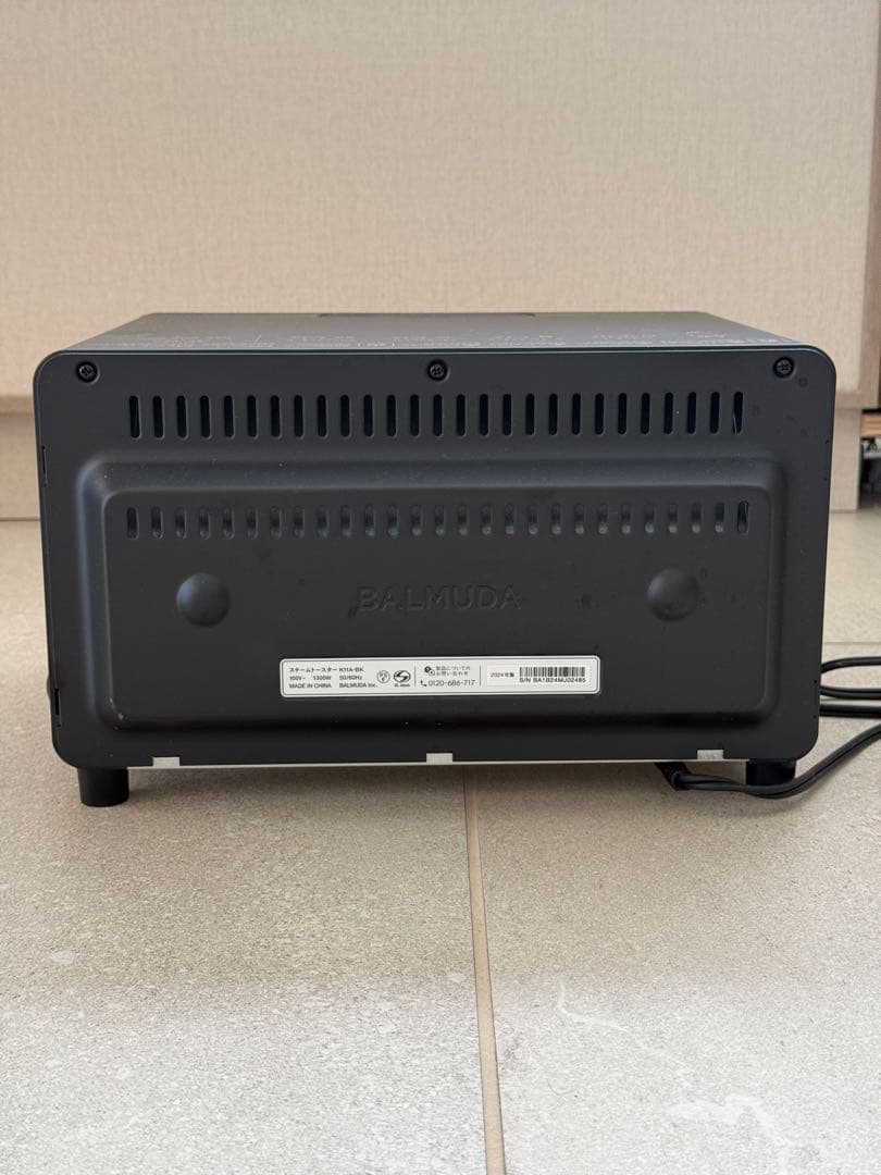 BALMUDA The Toaster トースター K11A-BK