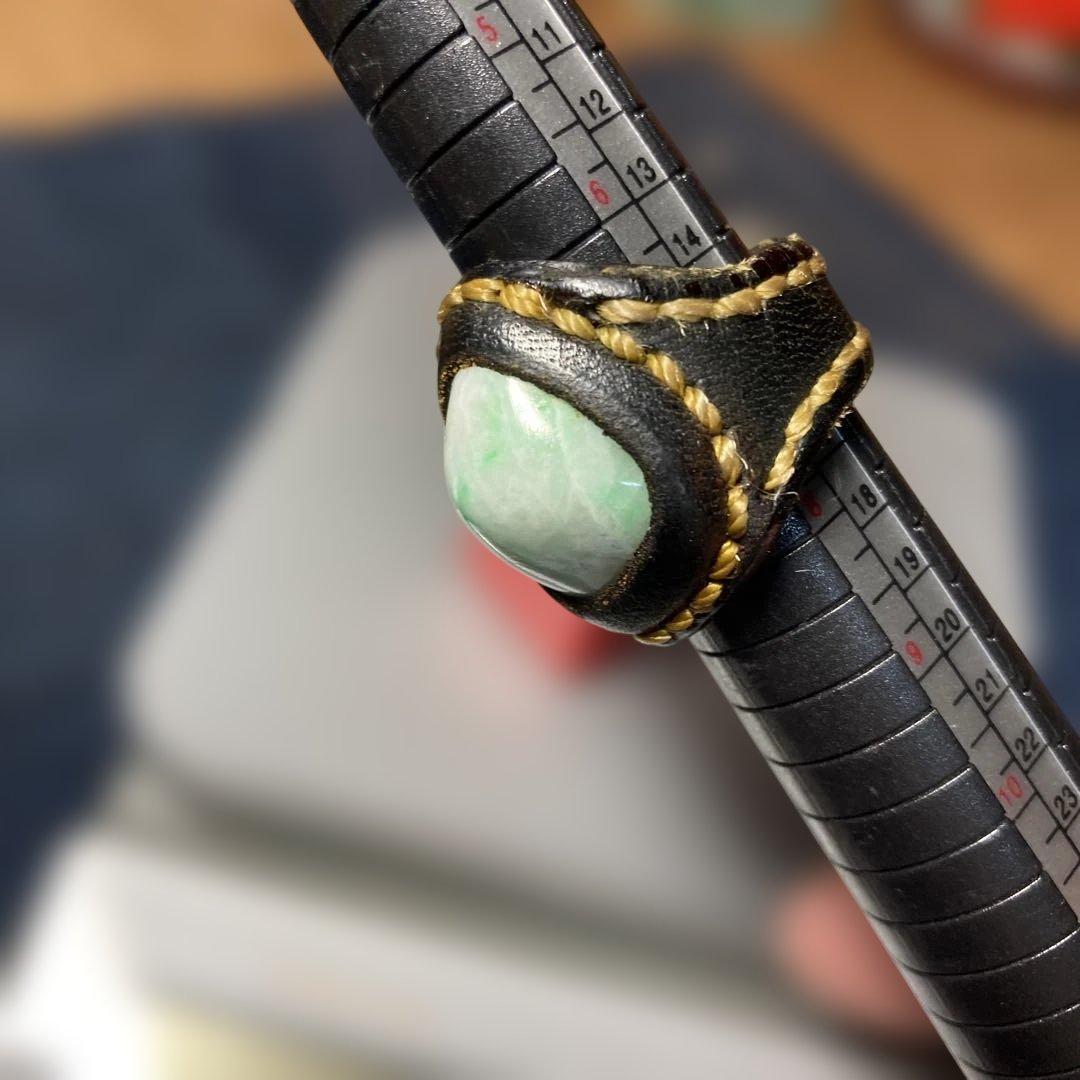 ( ´ ▽ ` )糸魚川…フォッサマグナが生み出した国石…翡翠オリジナルリング