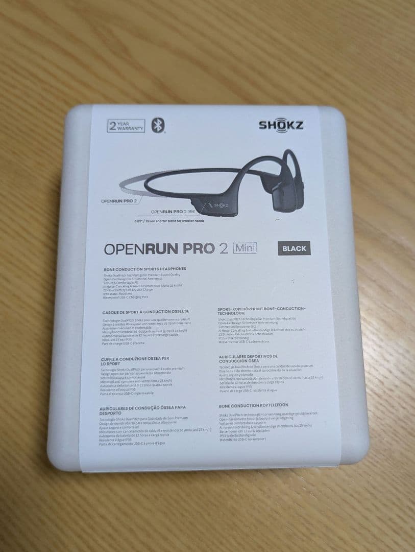 Shokz (ショックス) OpenRun Pro 2 Mini Black