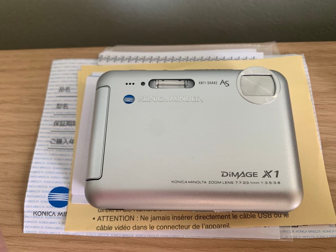 KONICA MINOLTA dimage x1 美品 動作確認済 フルセット？
