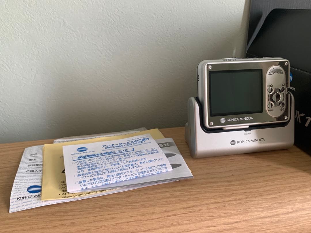 KONICA MINOLTA dimage x1 美品 動作確認済 フルセット？