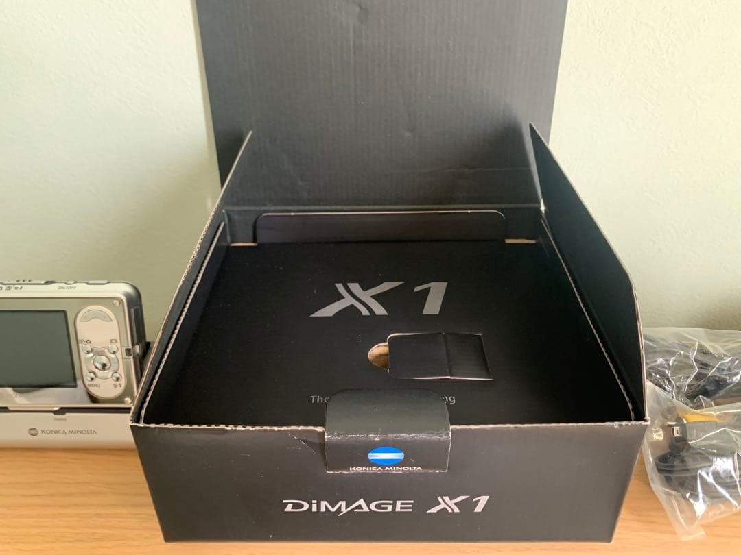 KONICA MINOLTA dimage x1 美品 動作確認済 フルセット？