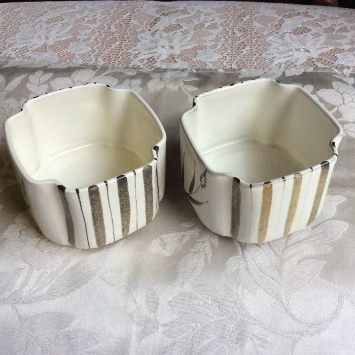 唐津焼◆中里重利作品◆三玄窯の２個組◆希少品
