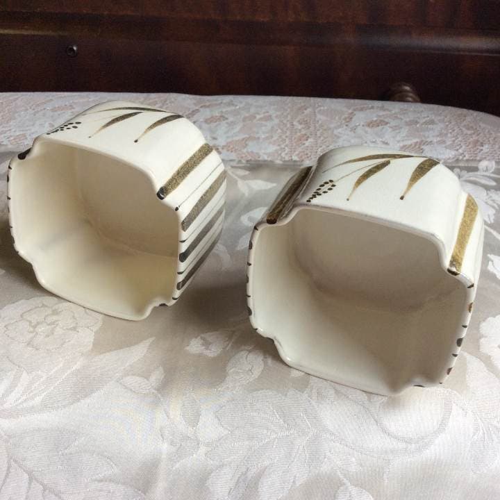 唐津焼◆中里重利作品◆三玄窯の２個組◆希少品