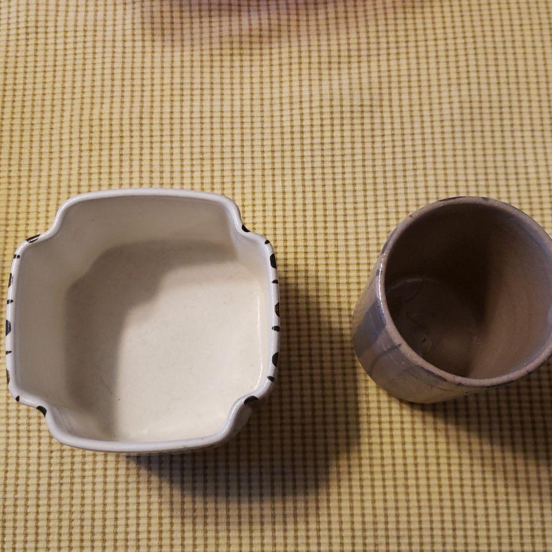 唐津焼◆中里重利作品◆三玄窯の２個組◆希少品